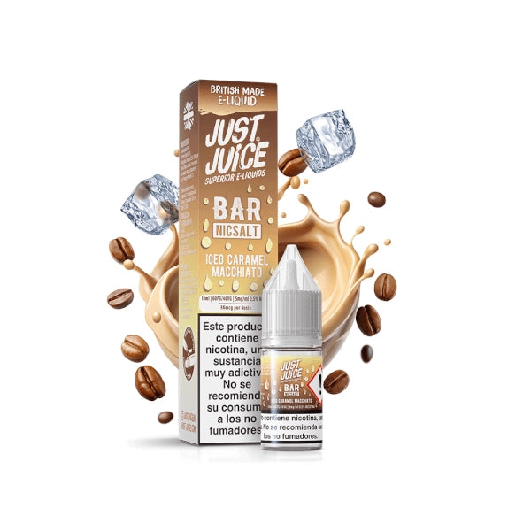 Just Juice Bar Salts Iced Caramel Macchiato 10ml